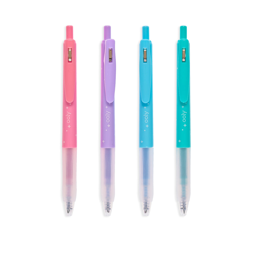 the four pens in various colors