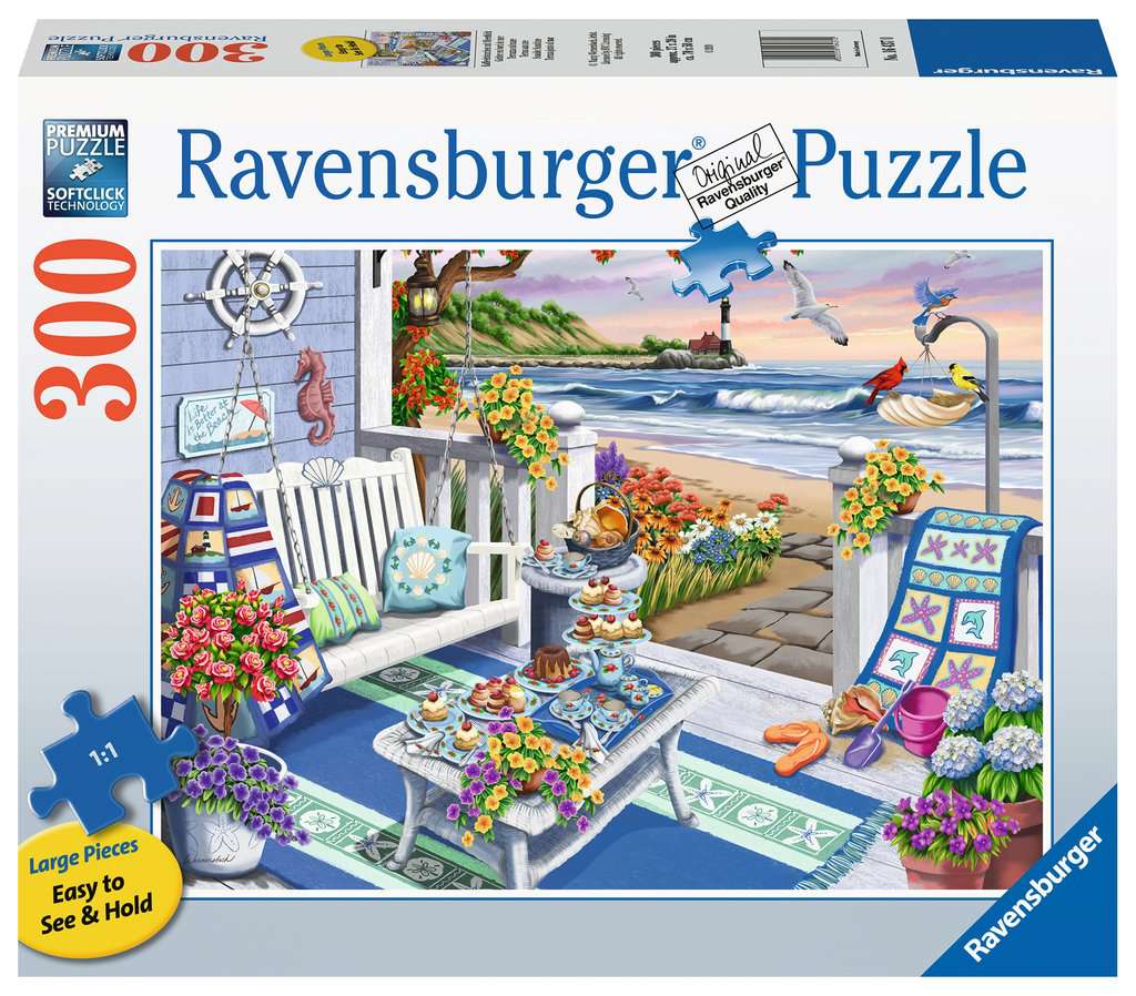 the puzzle box showing puzzle art