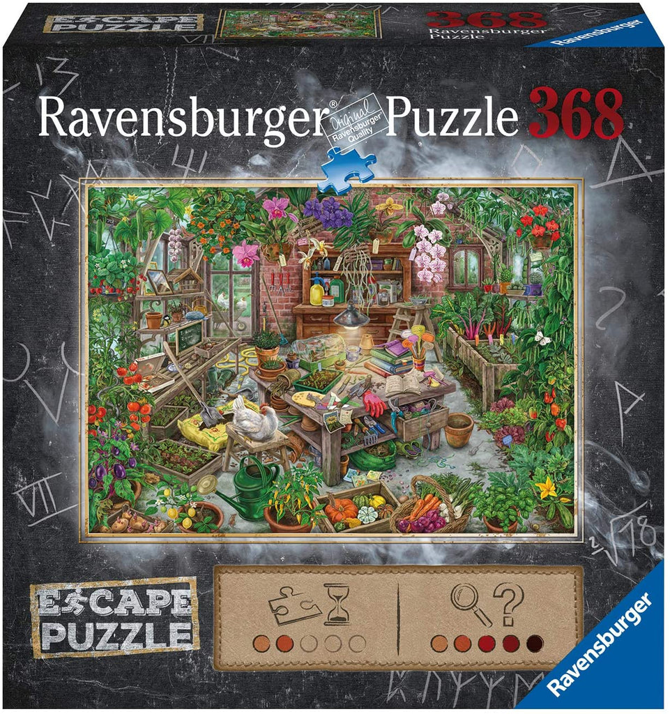 the puzzle box cover showing puzzle art