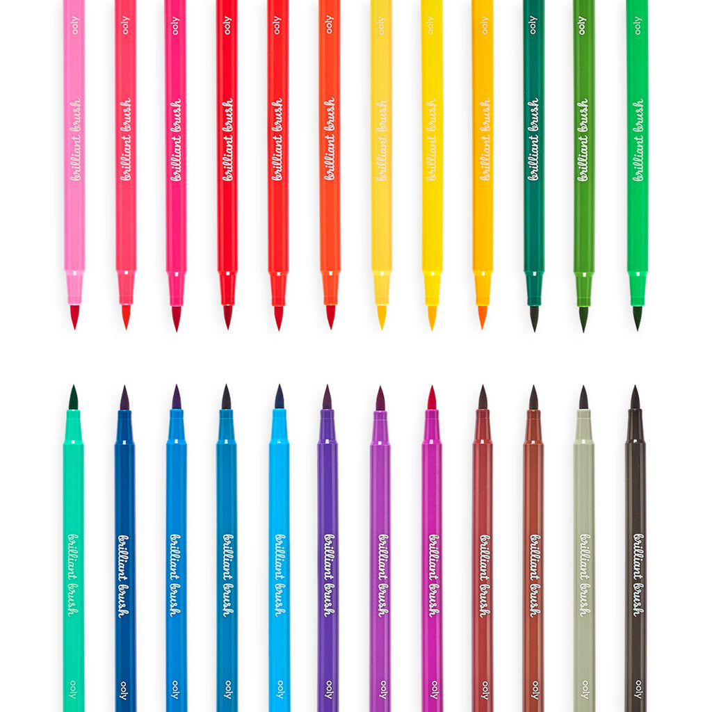 24 multicolored markers