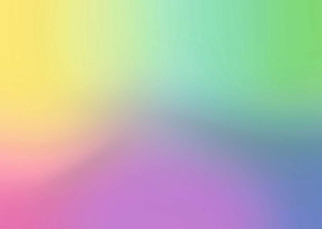 the puzzle art showing a range of gradient colors