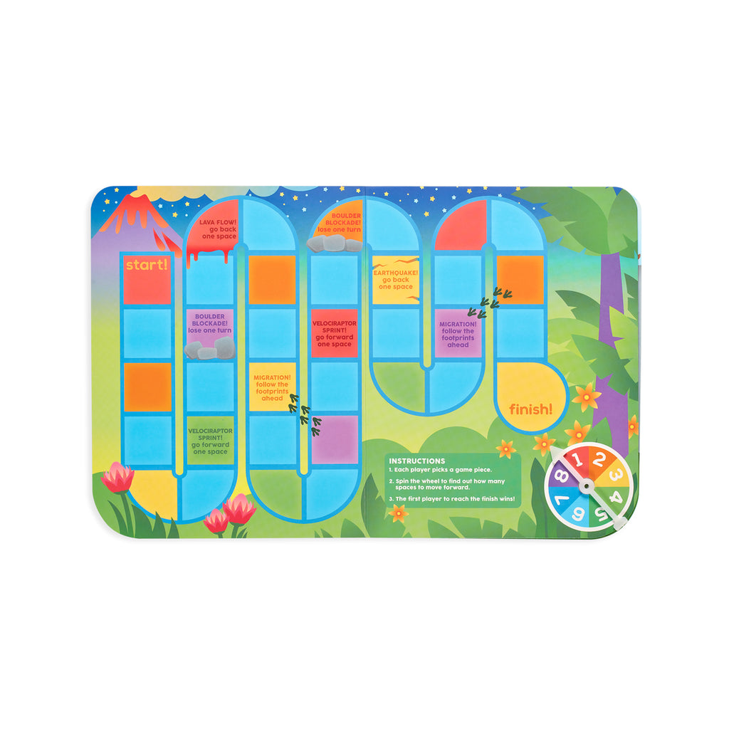 the board game with spinner