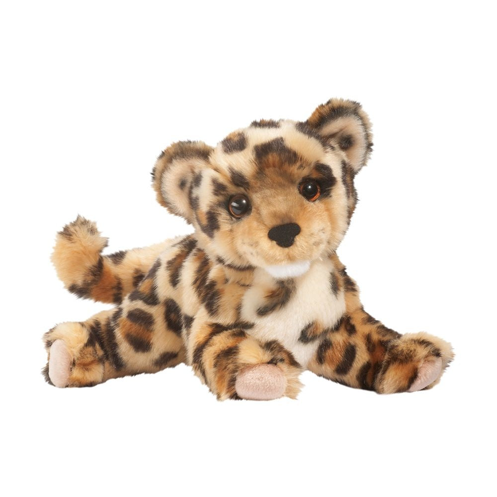 a leopard cub stuffed toy