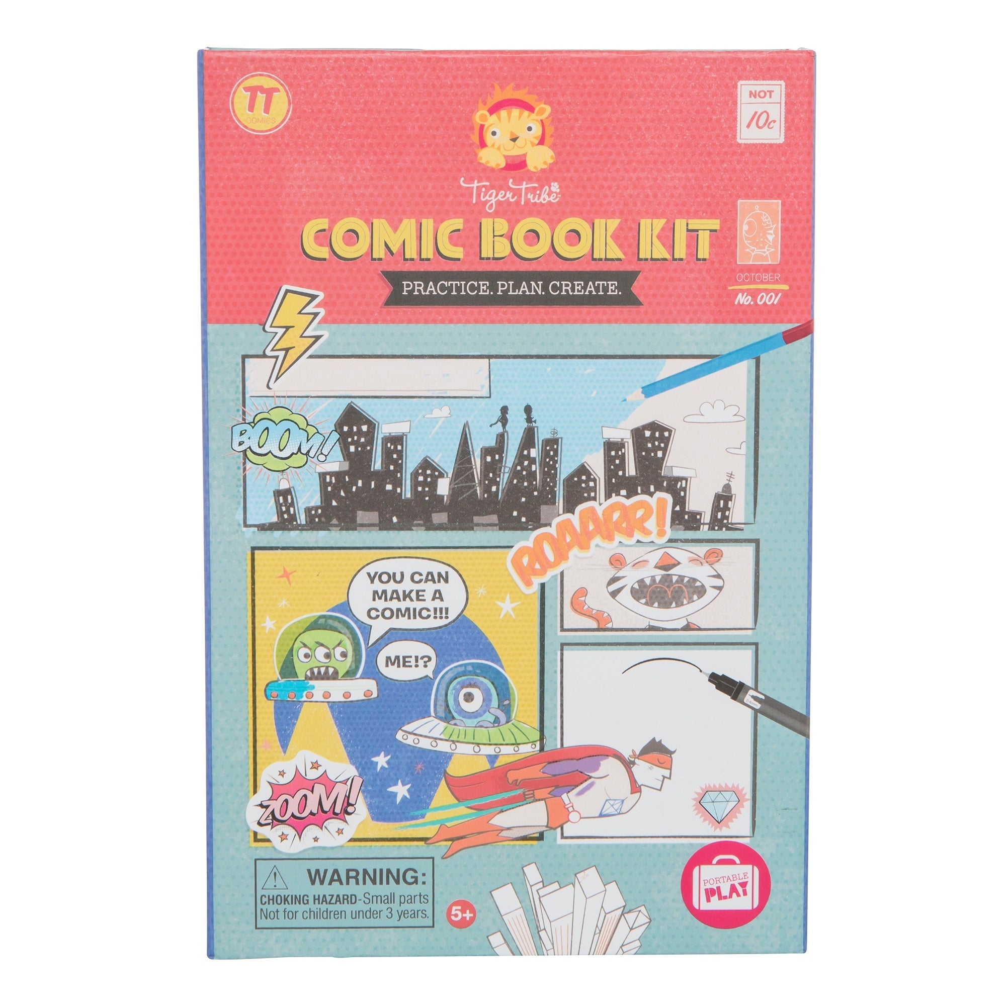 Make Your Own Comic Book Kit: A step-by-step guide for learning to