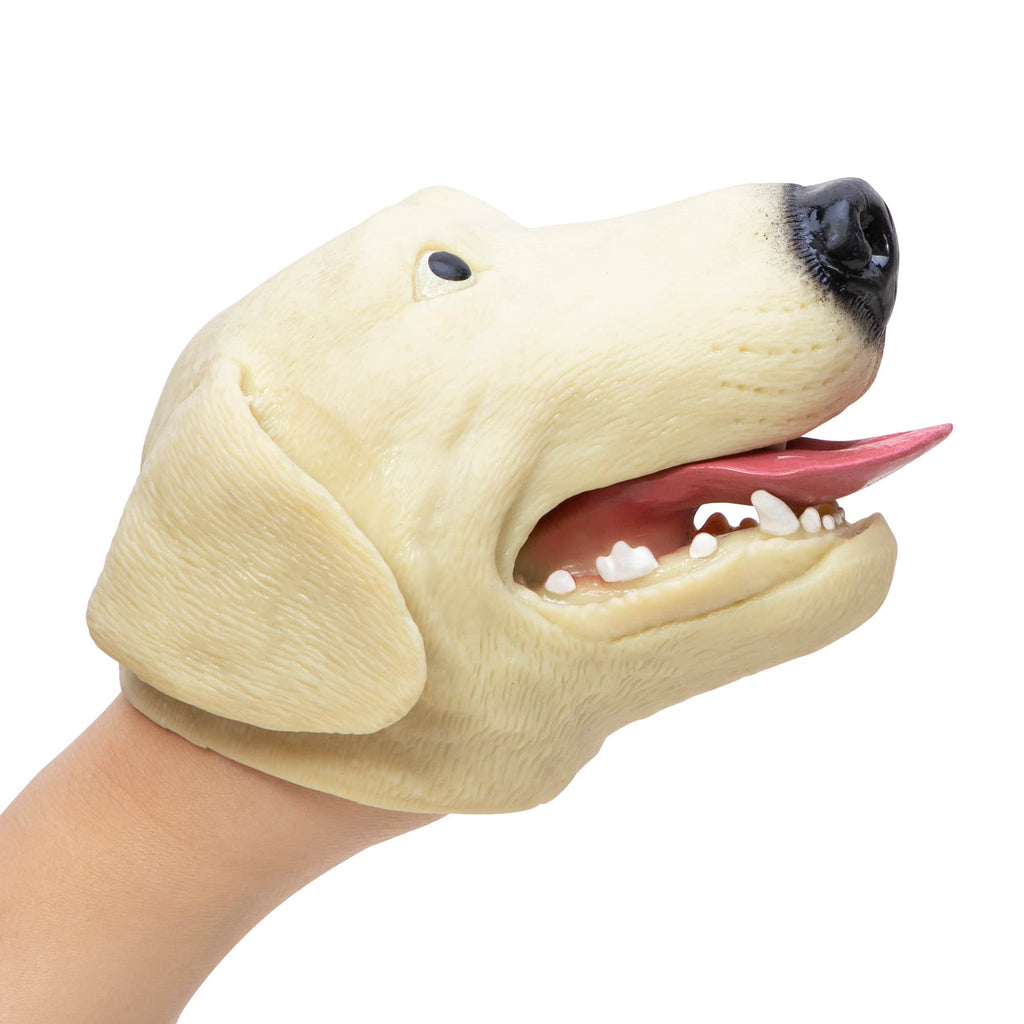 the creme dog hand puppet