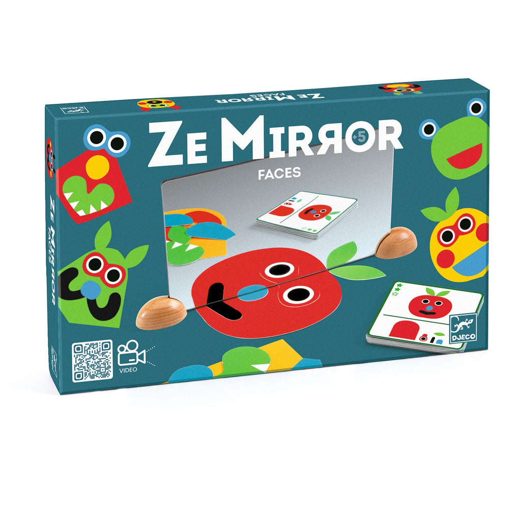 the box cover for Ze Mirror Faces