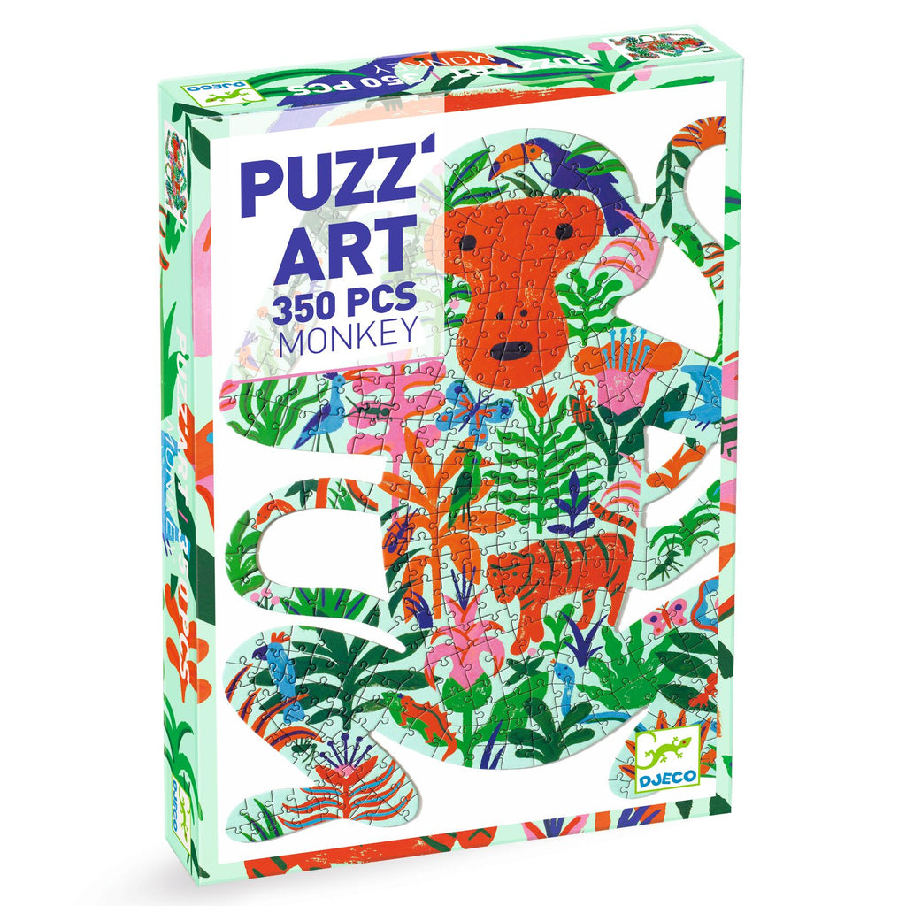 The box art of the Monkey puzzle