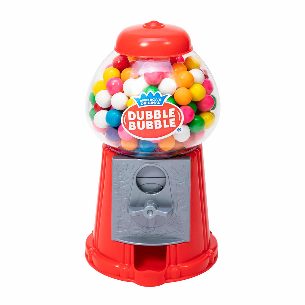 Gumball bank filled with gumballs
