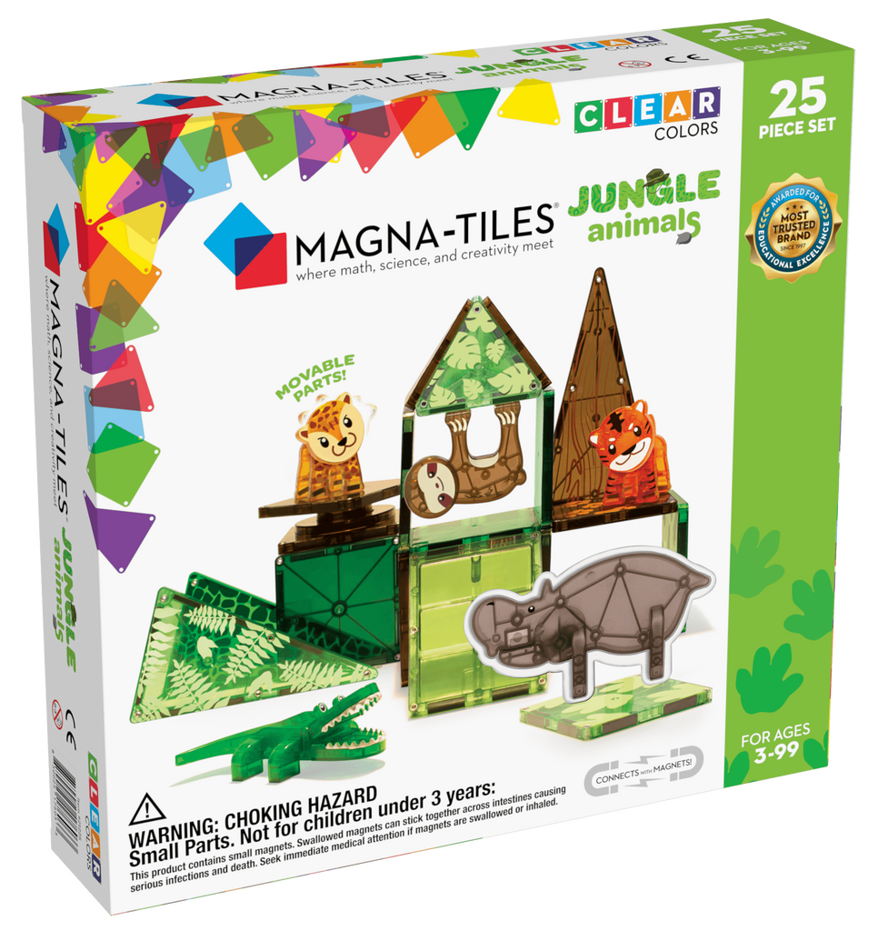 the box for magna-tiles jungle animals