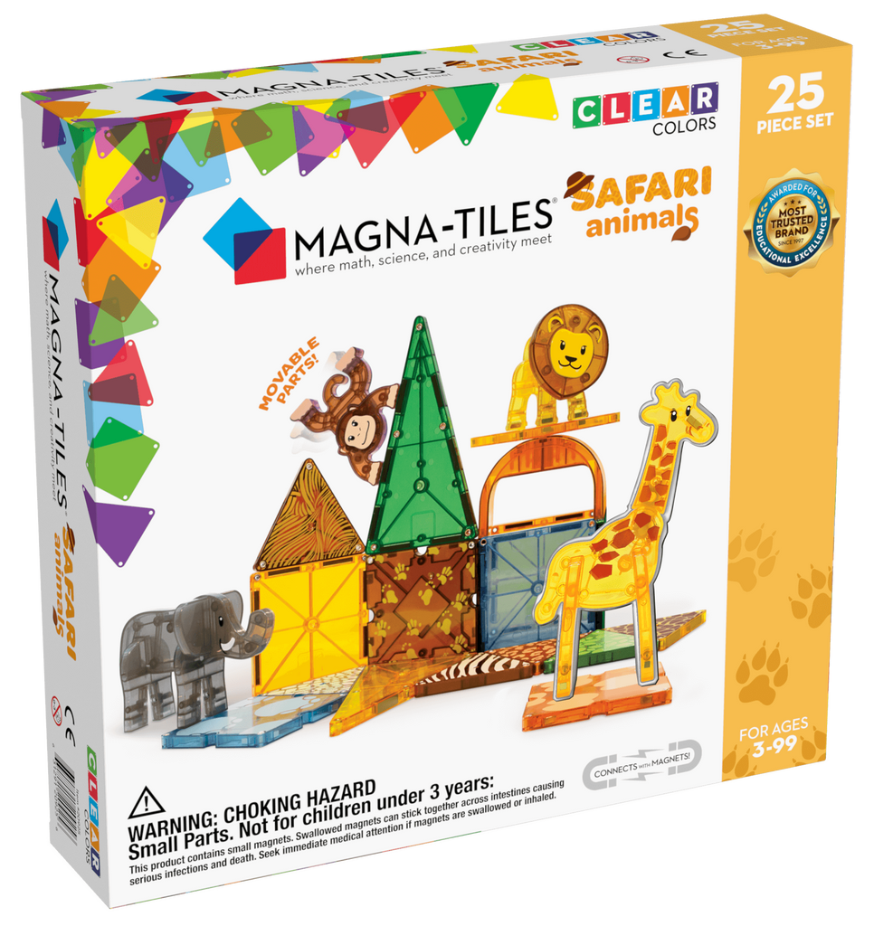 the box for magna-tiles safari animals