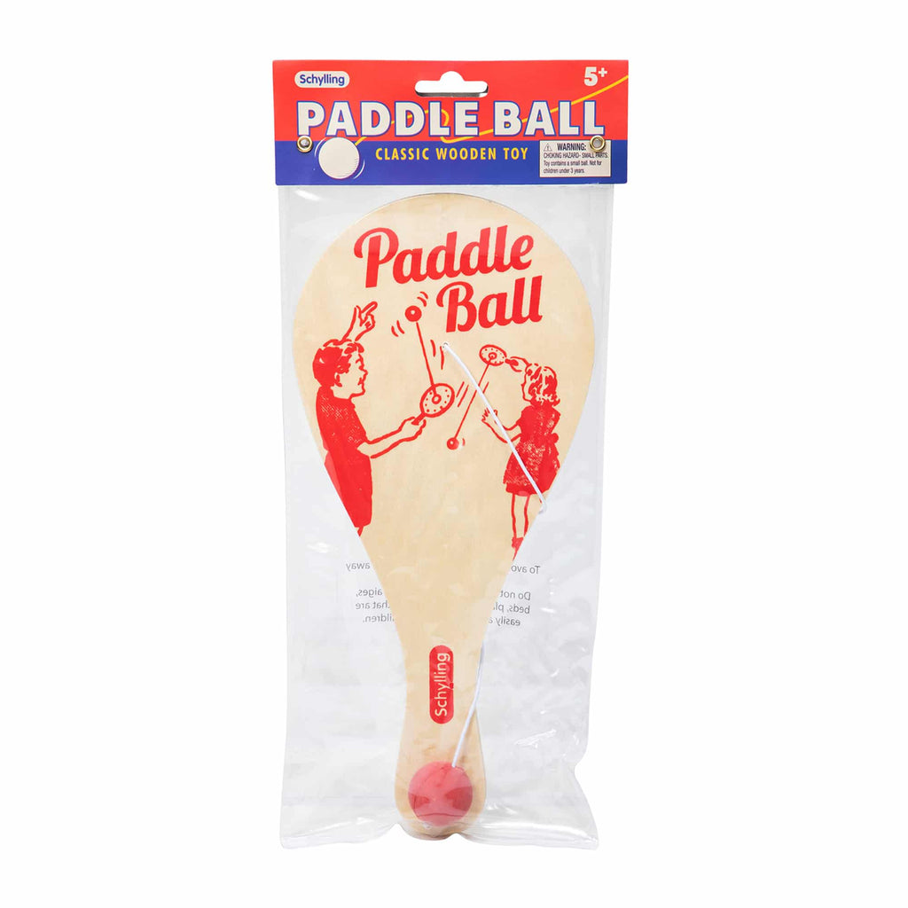 the packaged paddle ball 
