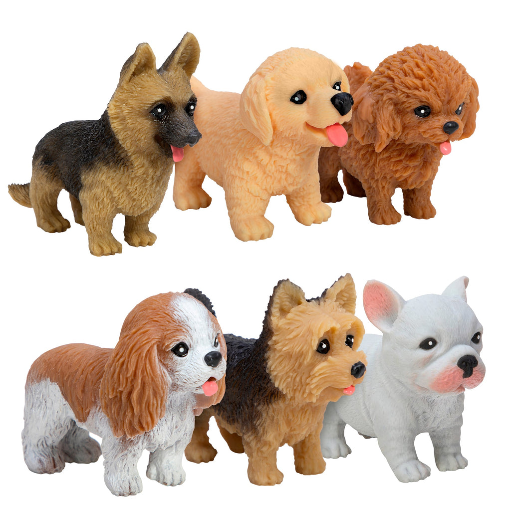 German Shepard, Golden Retriever, Cockapoo, Cocker Spaniel, Yorkshire Terrier, and French Bulldog Pocket Pups