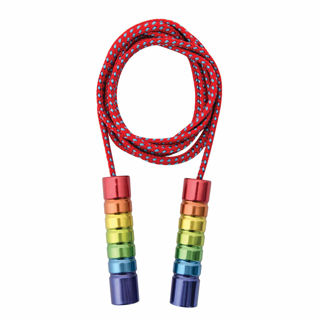 The rainbow jump rope