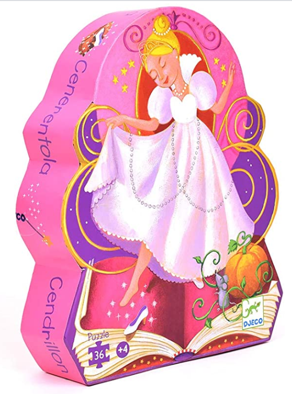 the artwork of the Cinderella puzzle
