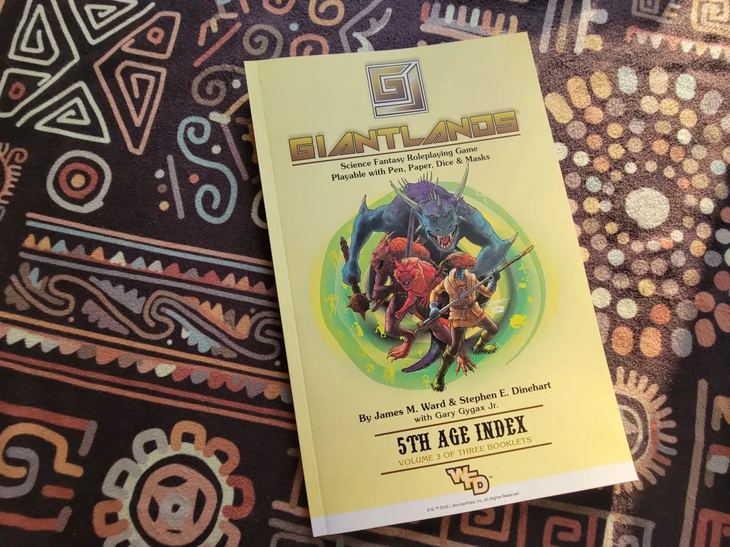 The Giantlands 5th Age Index book