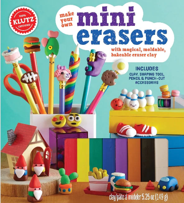 Make Your Own Mini Erasers (paperback) (klutz (cor)) : Target