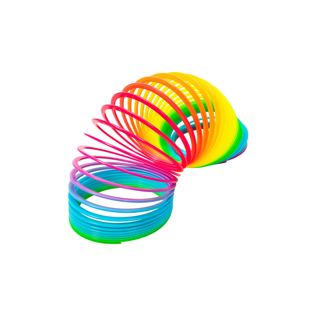 Slinky rainbow spring sales